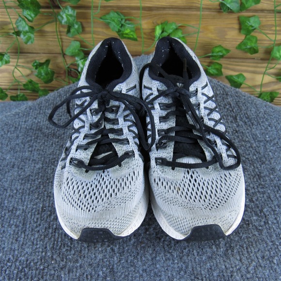 Nike Women Zoom Pegasus 32 Sneaker Gray Synthetic Sz 7 Medium Used 2025 - Picture 2 of 7